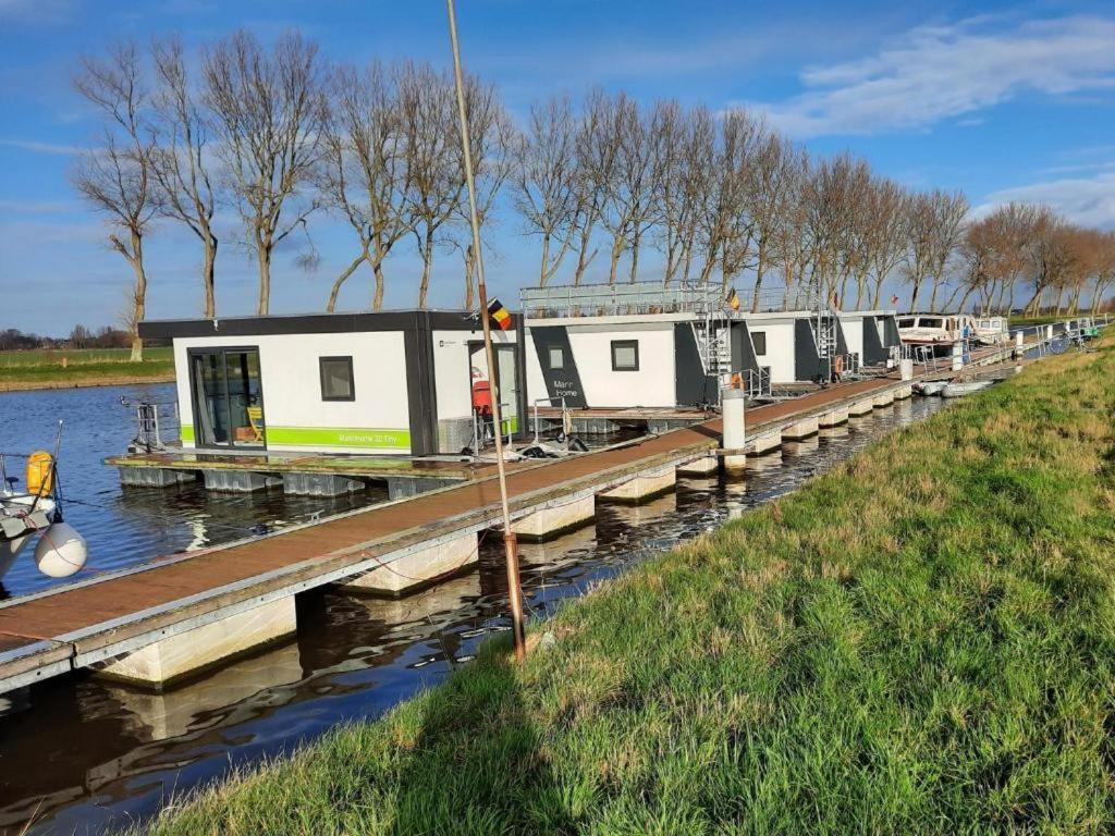 Hotel Houseboat Tiny Griffin Nieuwpoort Exterior foto